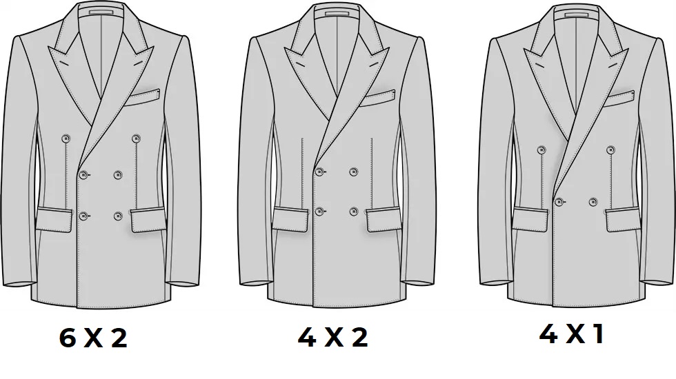 Double breasted jacket styles